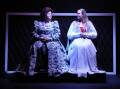 Nicole Smith and Rebecca Fletcher as Elizabeth I and Mary Stuart. Picture supplied
