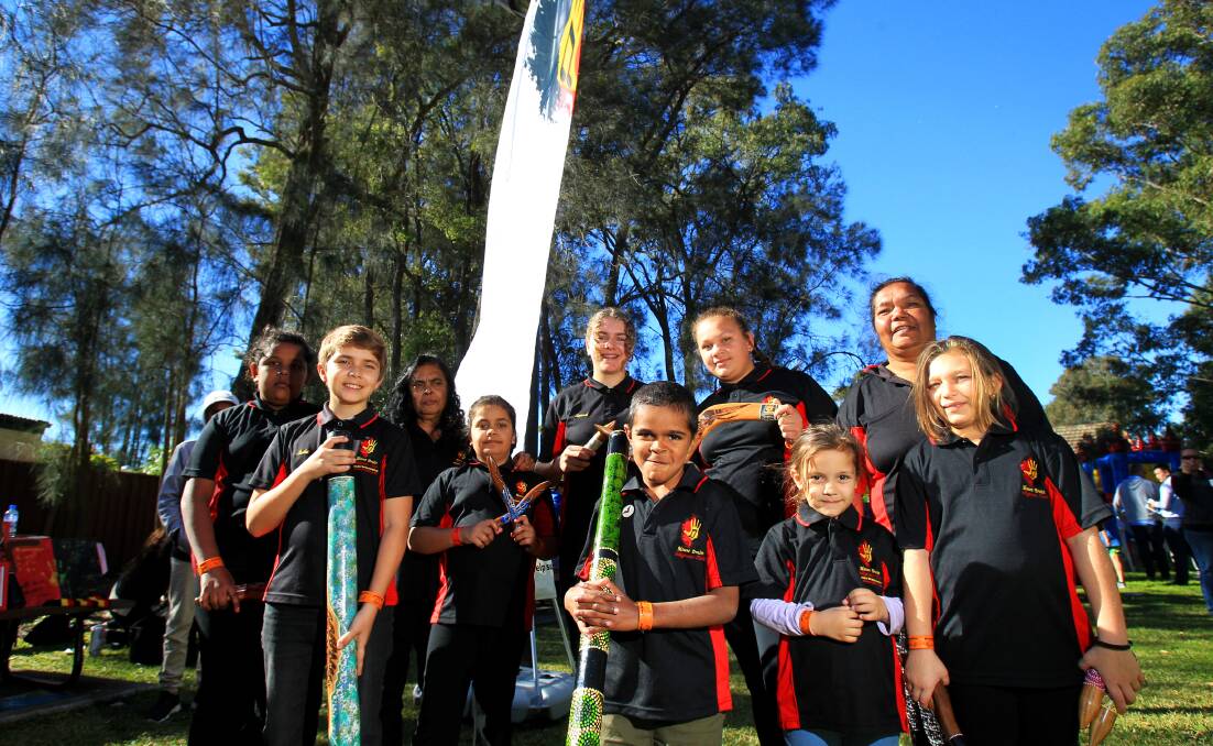 The Mt Druitt Indigenous Youth Choir. Photo: Isabella Lettini.