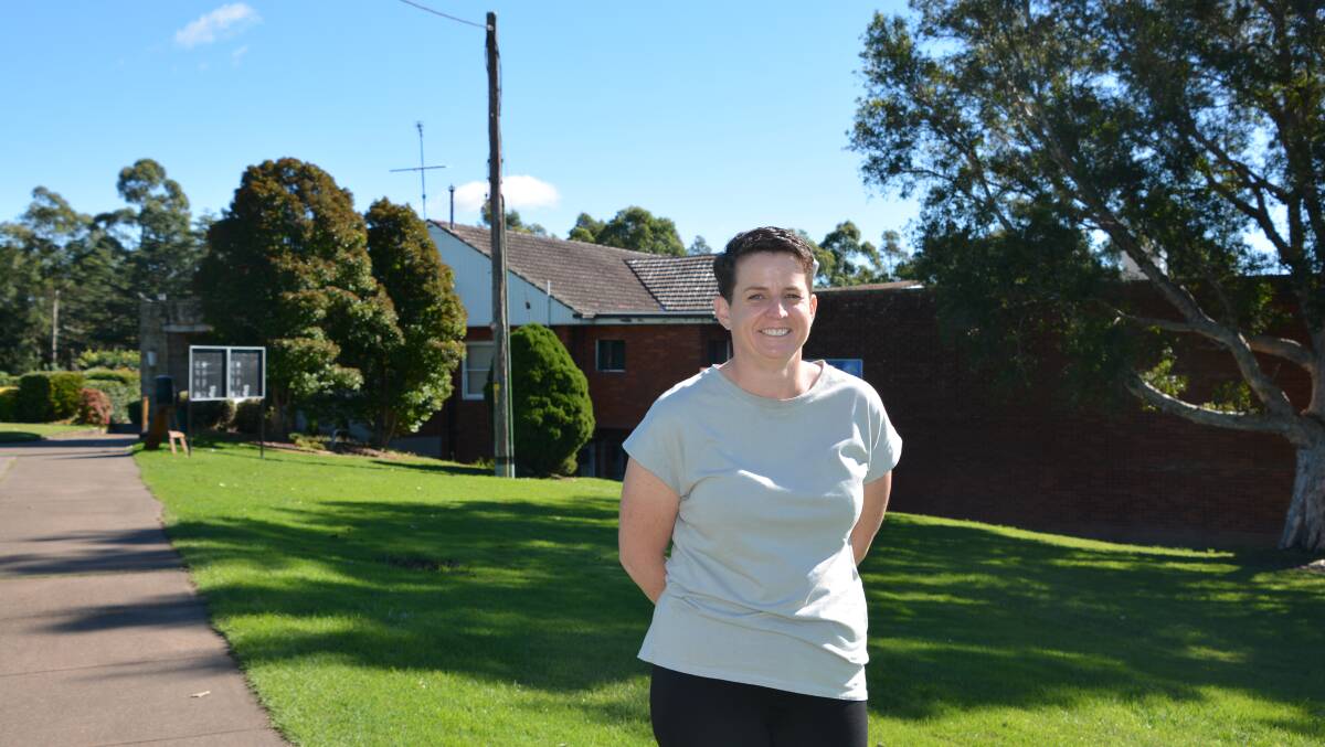 Springwood Country Club general manager Claire Bradley outside the clubhouse.