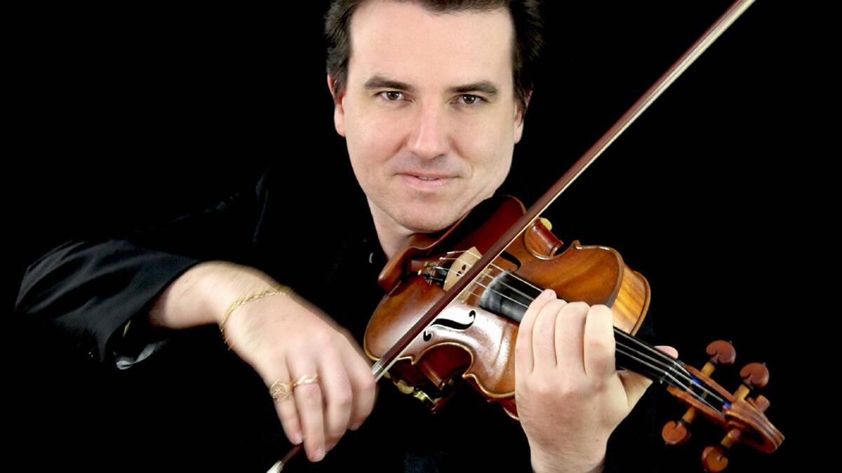 Australian violinist Vov Dylan. Picture supplied