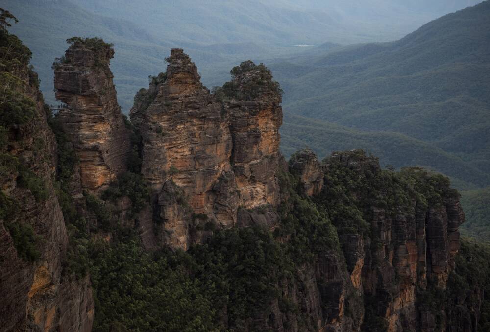 HARD TASK: The rugged terrain of the Blue Mountains continues to act as a barrier for transport between the Central West and Sydney. Photo: Wolter Peeters.