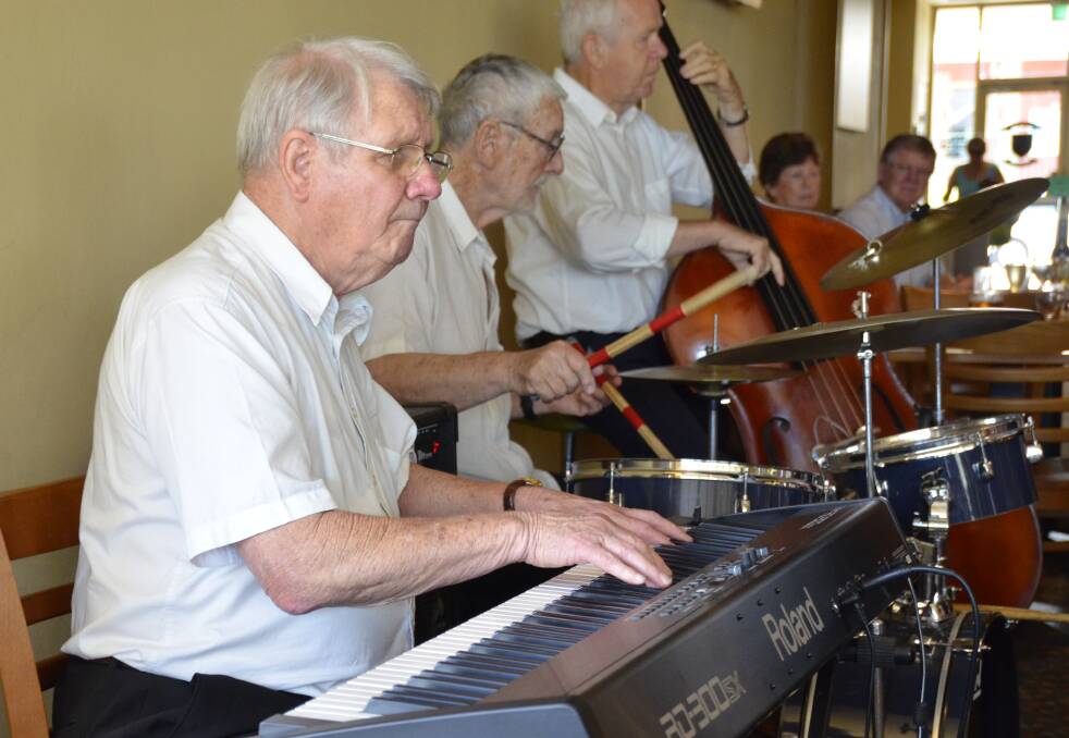 Jazzed up: The David Clegg Easy Jazz Quartette will be playing at the Royal Hotel in Springwood