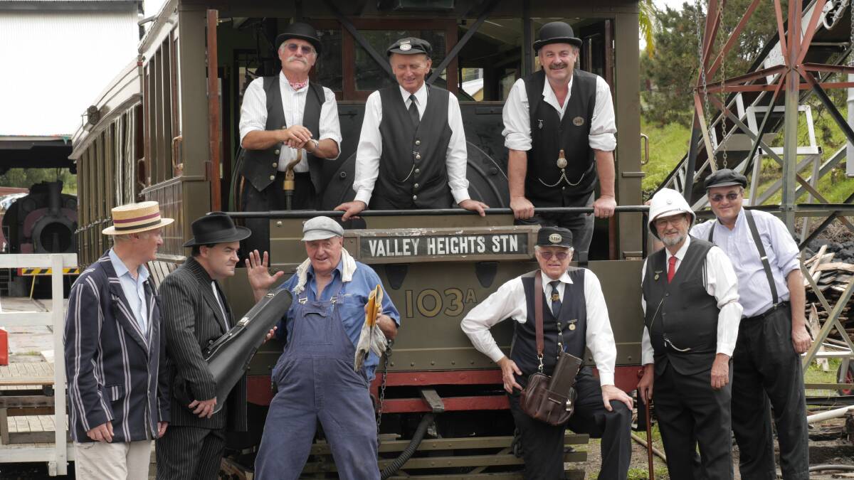 Looking back: Valley Heights Railway Museum will step back in time to the 1920s on February 27-28.