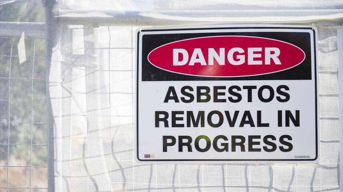 Illegally dumped asbestos has been identified near Mitchells Pass, Glenbrook. File photo.