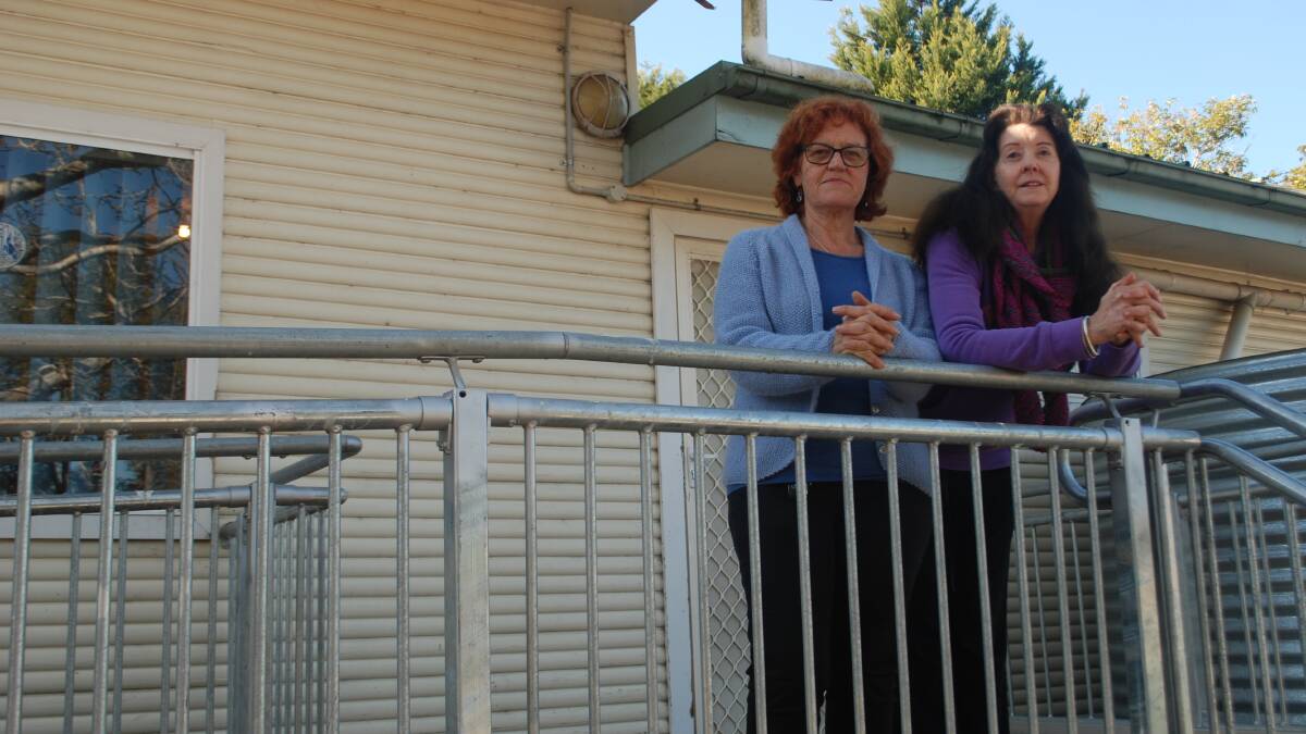 Funding boost: Janet Shepherd and Morna Colbran at Winmalee Neighbourhood Centre.