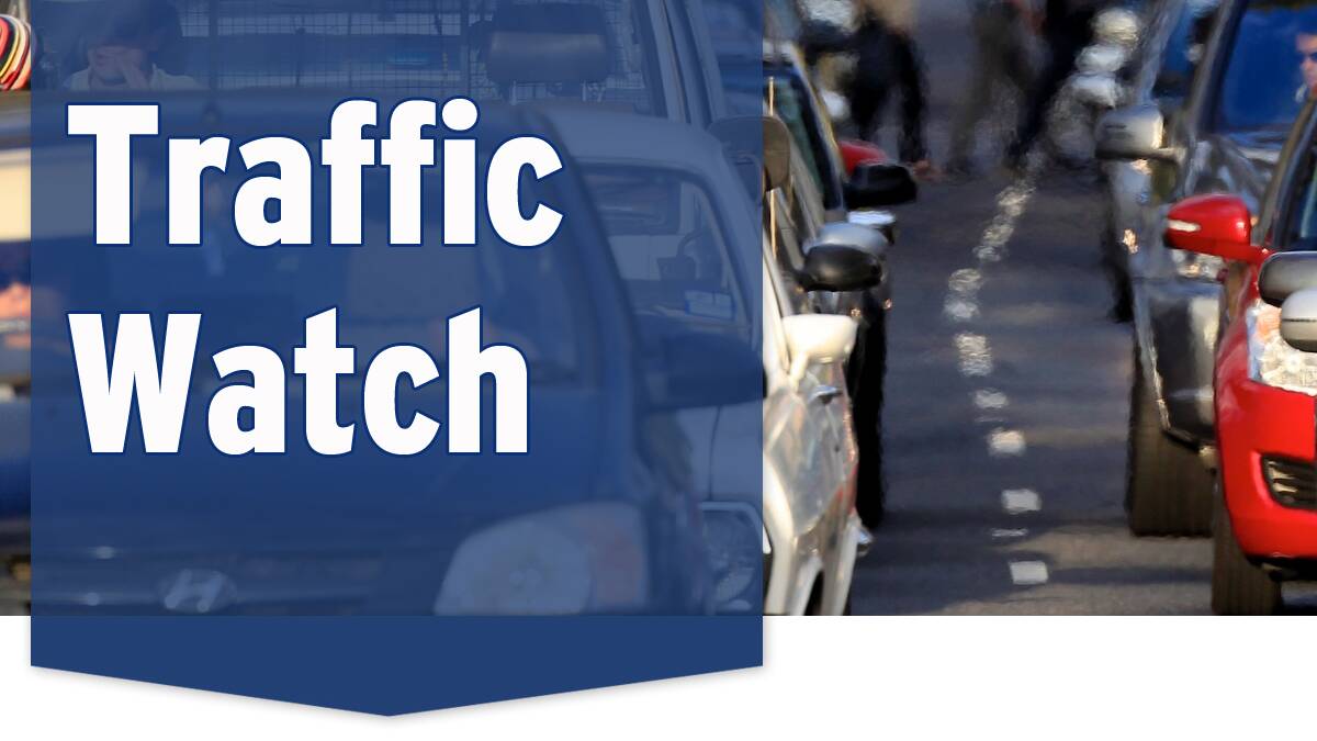 Changed traffic conditions on Great Western Highway at Springwood