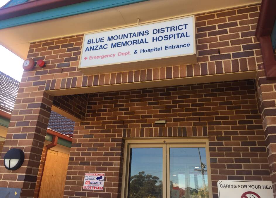 Blue Mountains District Anzac Memorial Hospital in Katoomba.
