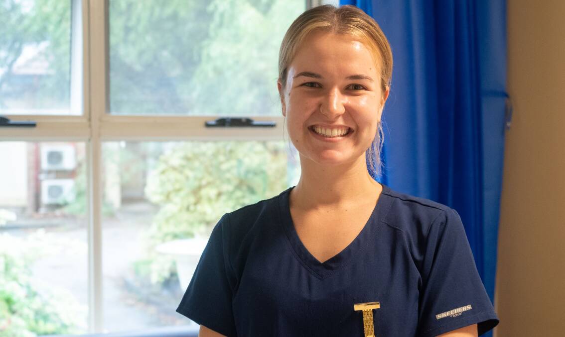 New graduate nurse Sarah Stewart. Picture supplied