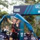 Michael Dimuantes winning the UTA100 title. Picture by Tim Bardsley-Smith