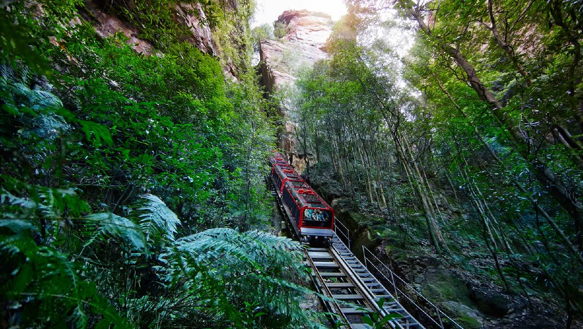Scenic Railway retains position as world's steepest passenger railway | Blue  Mountains Gazette | Katoomba, NSW