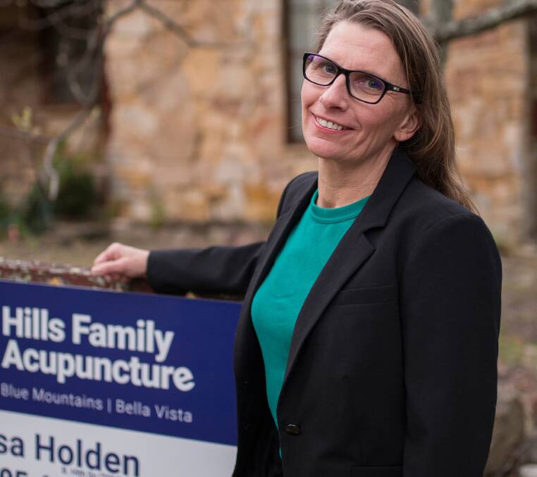 Concerned by course's future: Winmalee Chinese medicine practitioner Lisa Holden.