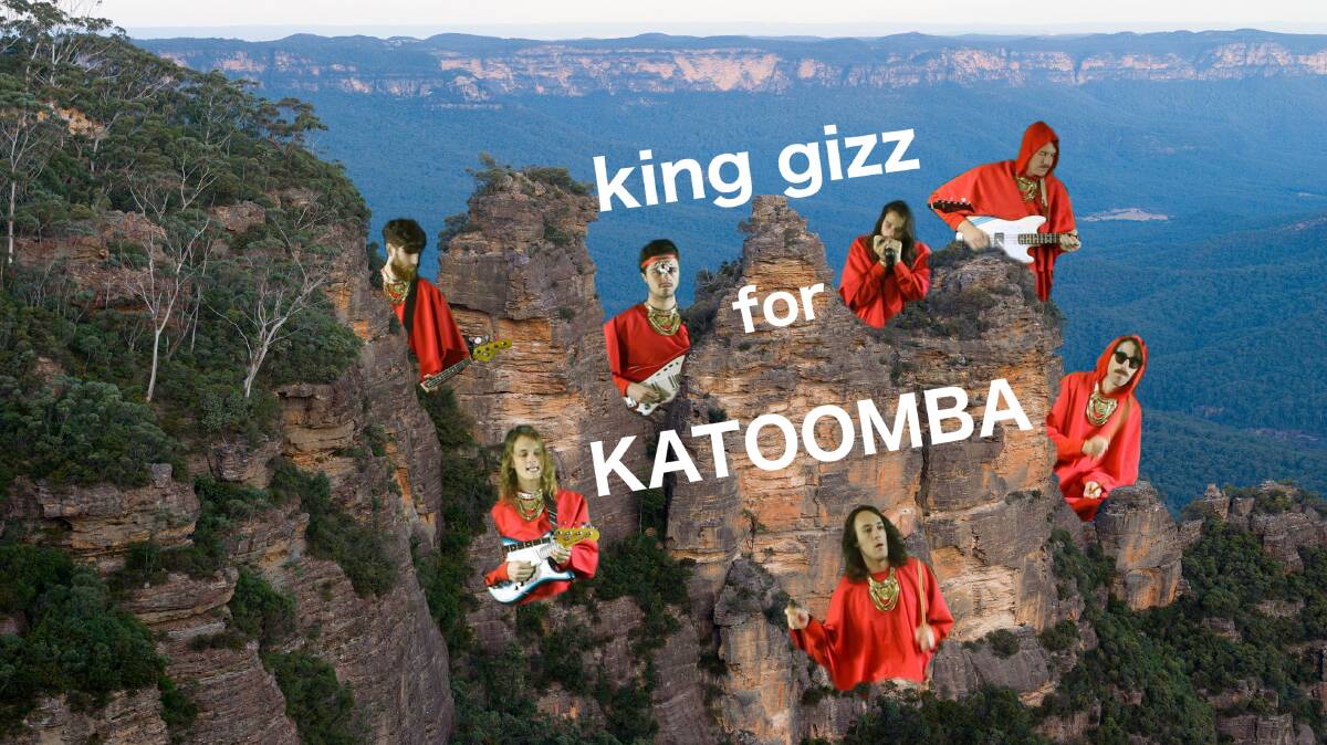 Building steam: A campaign supported by Radio Blue Mountains hopes to get Australian band King Gizzard and the Lizard Wizard to play in Katoomba.