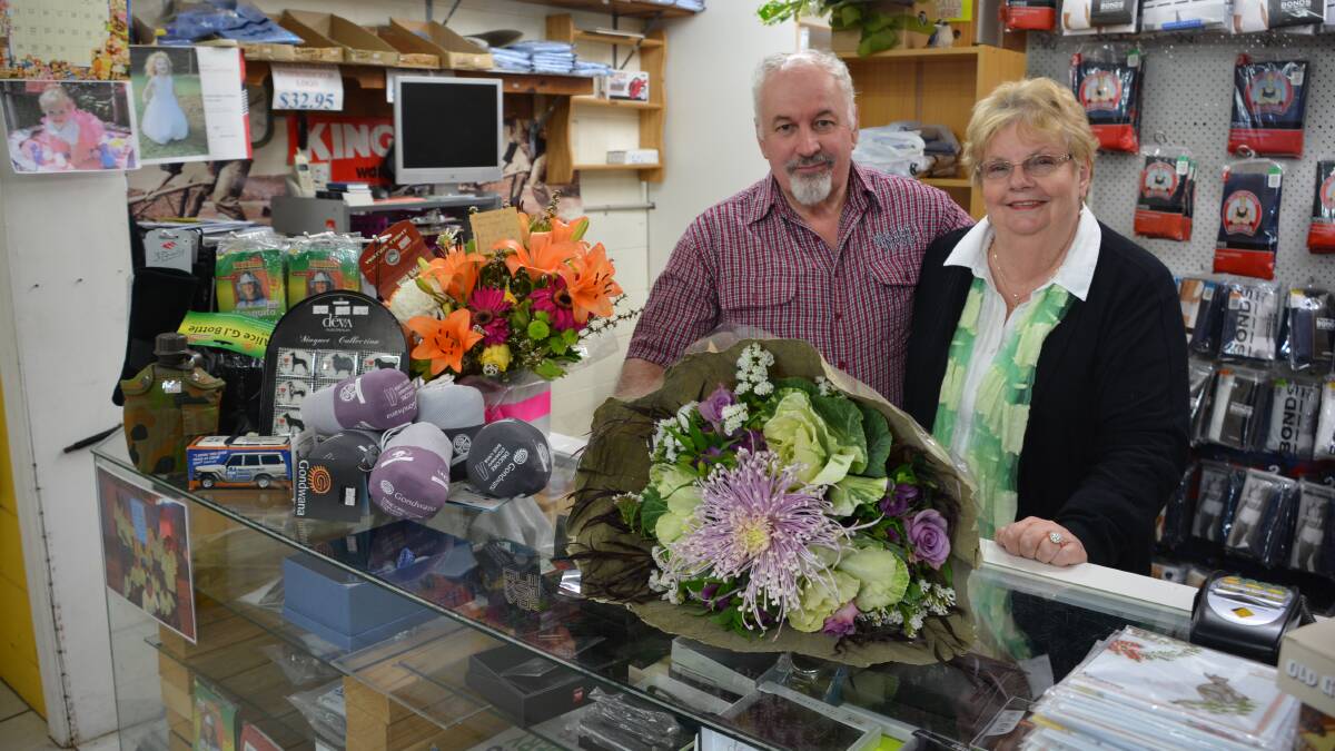 Calling it a day: Mac's Daks owners Noel McCarthy and Trish Collinson are selling the Springwood business after 21 years.