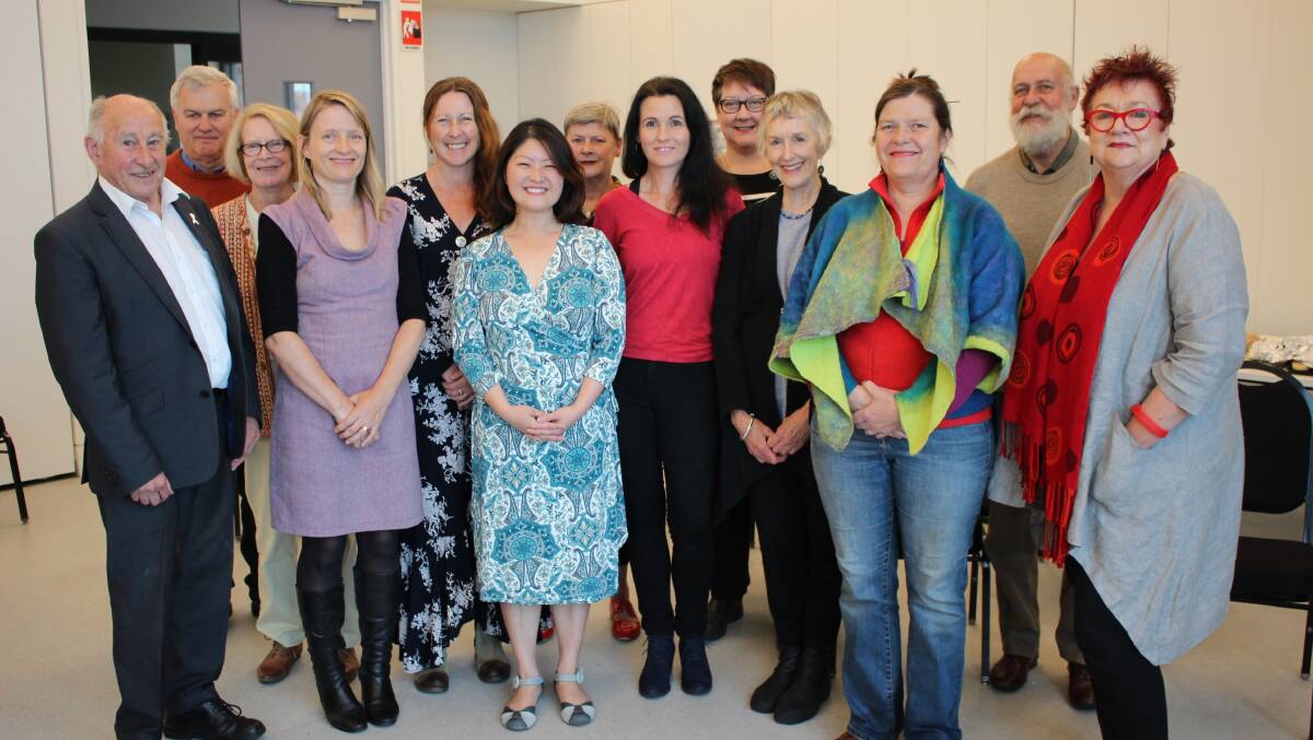  From left, Councillor Don McGregor with advisory committee members and grant partners Alex Gooding;  Jenny Day, Veechi Stuart, Camille Walsh, Grace Kim, Faye Wilson Jo Clancy, Tracy Miles, Margaret Davis, Saskia Everingham, Peter Shoemark and Julie Ankers.