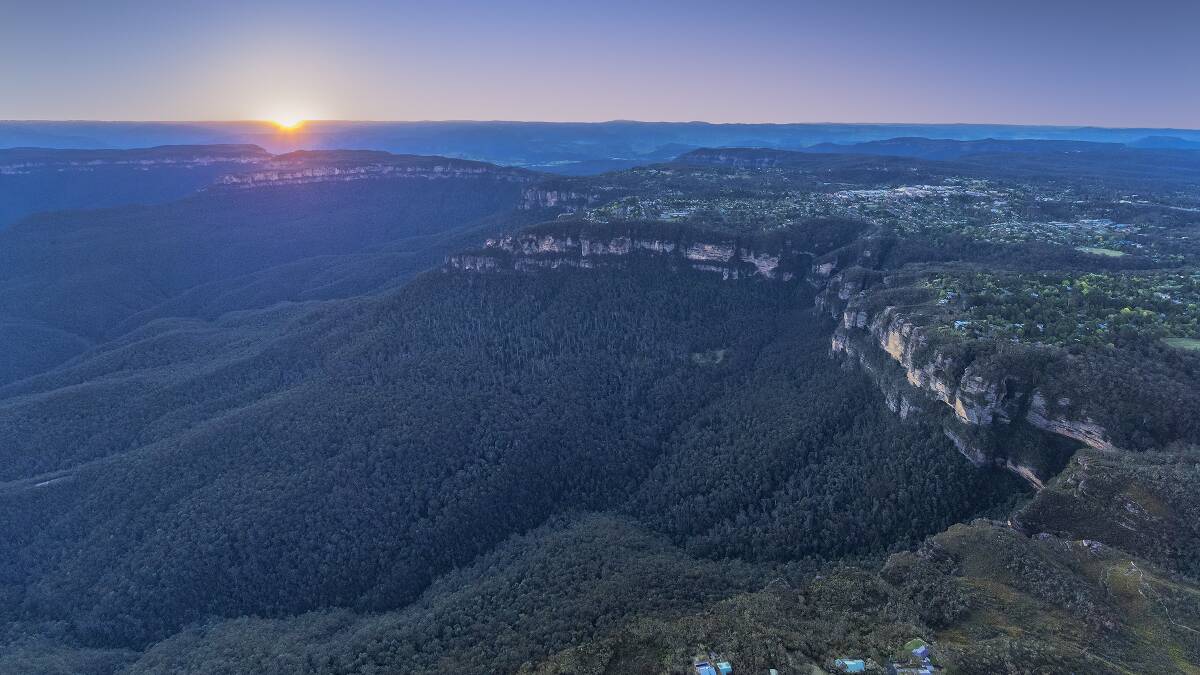 The Blue Mountains, a city within a World Heritage Area. Picture supplied