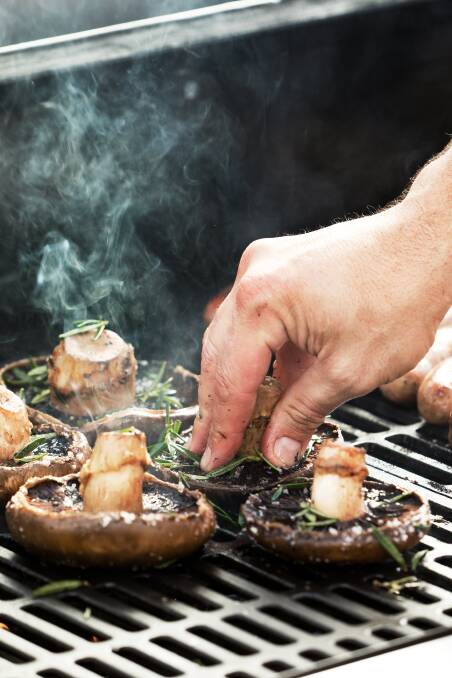 Portabella Mushrooms are great for grilling on the barbecue. Photo: supplied. 