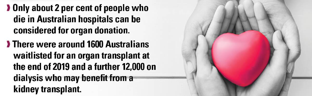 Blue Mountains area named in state's top five for organ donation registration