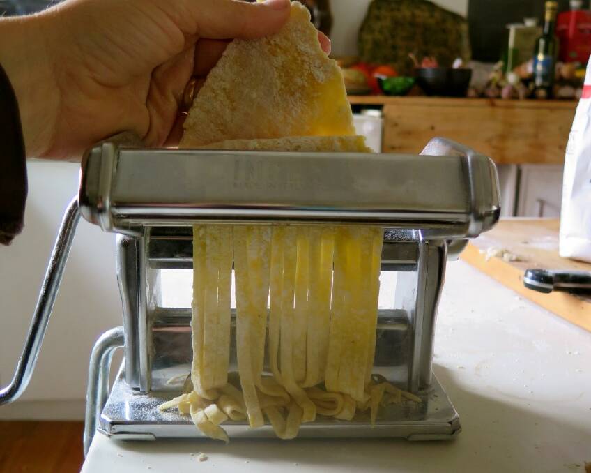 Making pasta at home doesn't need to be complicated. Photo: Hannah Moloney.