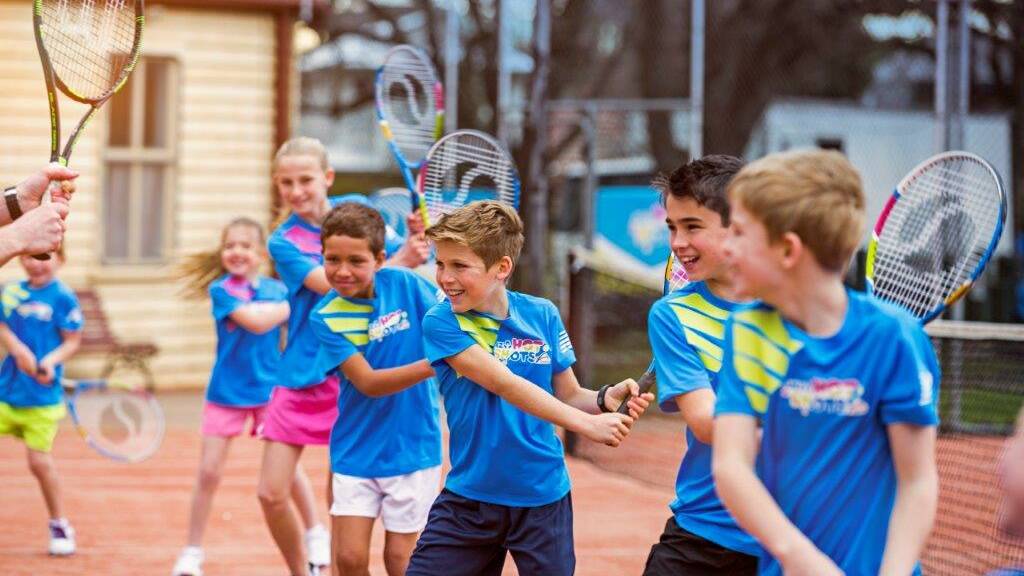 Blackheath will celebrate Australia Day with the inaugural family picnic at the oval and lots of activities - including kids tennis - on Sunday, January 26 from 10am. Photo: Tennis NSW
