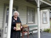 Blue Mountains historian Robyne Ridge is thrilled that Beryl McLaughlin [1888 to 1988] has been honoured with the first Blue Plaque for the Blue Mountains. Pictures by B C Lewis.
