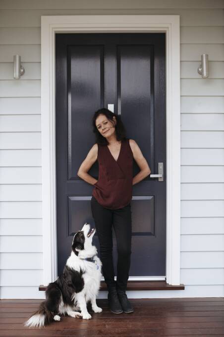 At home with author Kate Lyons. Photos: Ann Niddrie.

 