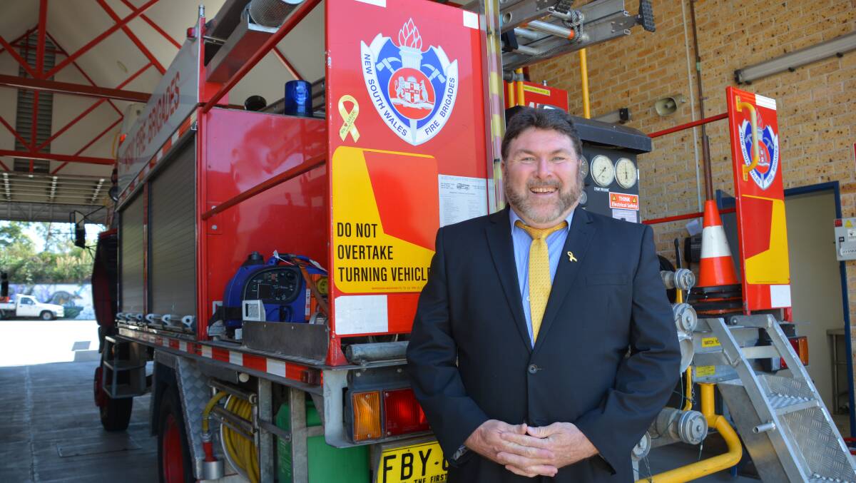 SARAH President Peter Frazer in a photo earlier this year at Springwood fire station: He had initial high hopes for the SloMo rule but said not everyone is being protected.