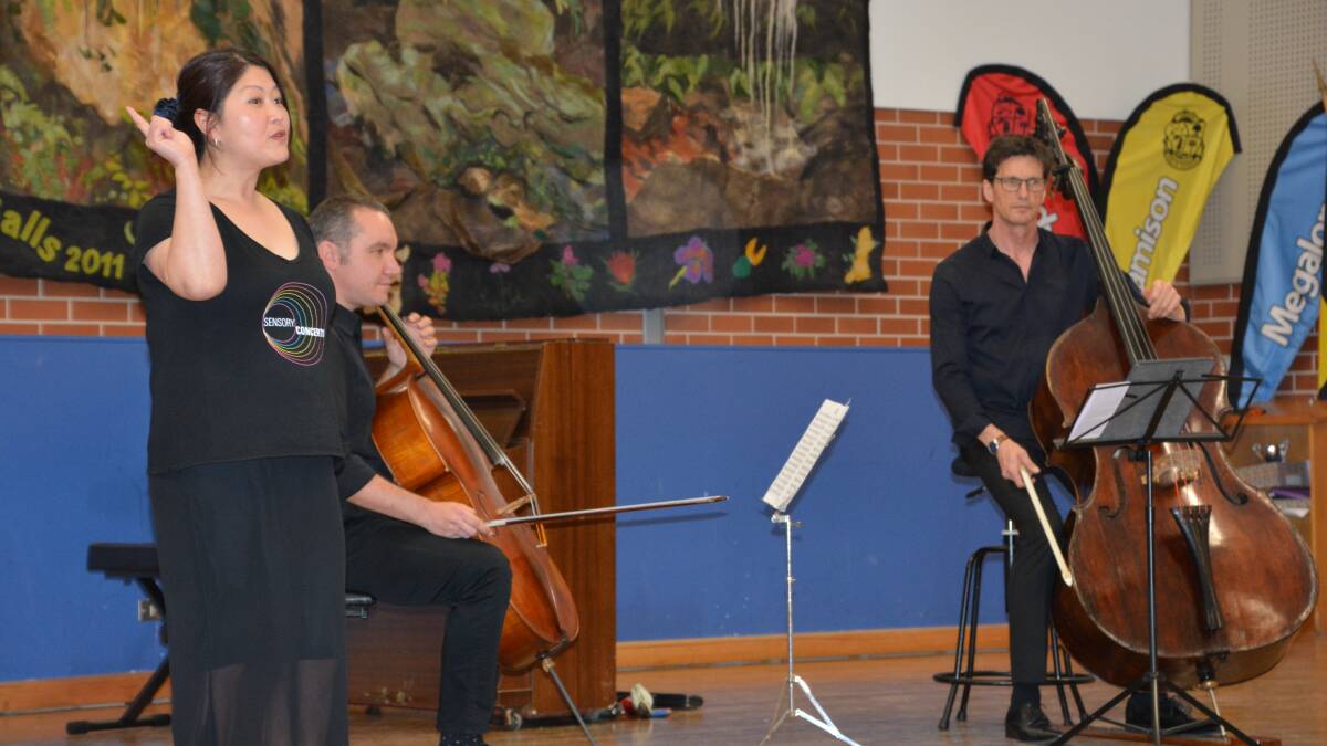 Children and adults with sensory issues and special needs had a rare opportunity to take part in two disability-inclusive classical concert at Lawson Public School on Sunday, October 20