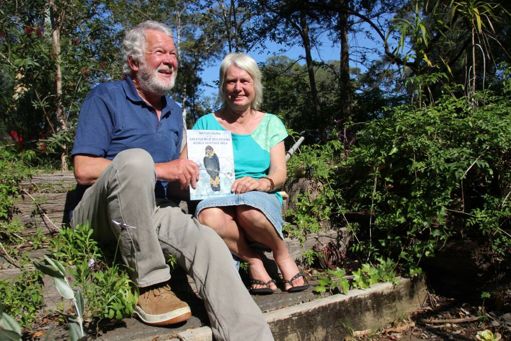 Their earlier book: Just before the 20th anniversary of the World Heritage area listing of the Greater Blue Mountains. Ecologists Drs Peter and Judy Smith at their Blaxland home. Picture B C Lewis 