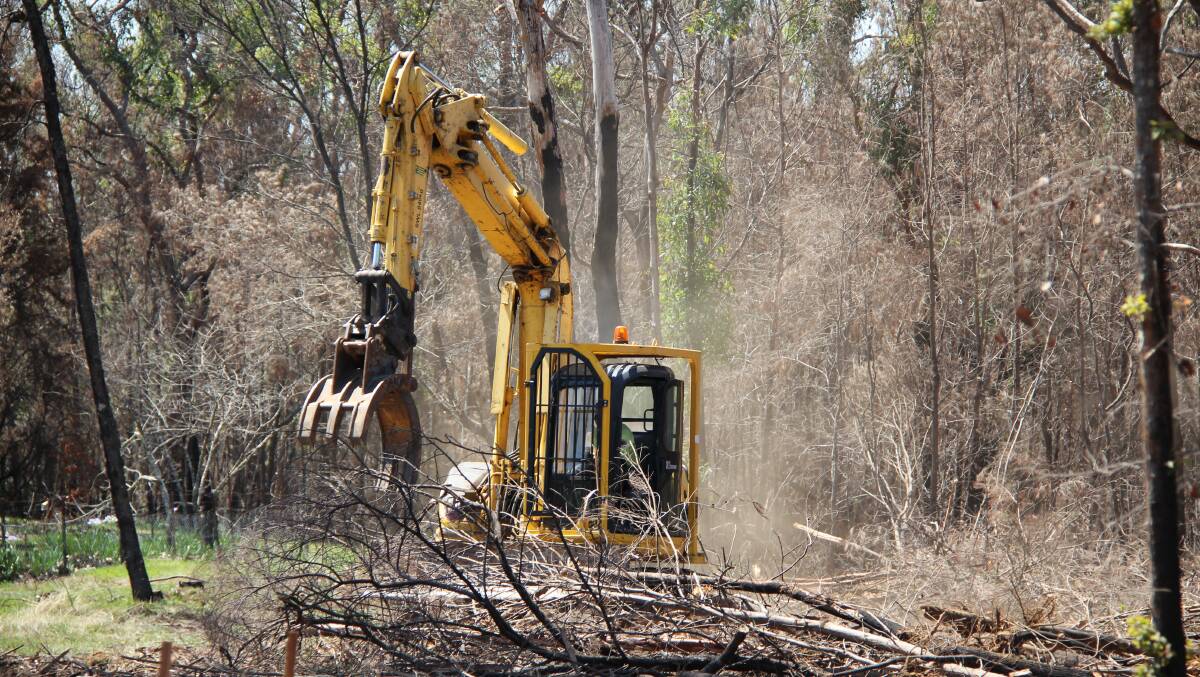 Is it legal? The Conservation Society is “ lucky to have the NSW Environmental Defenders Office ... co-hosting their workshop” on illegal land clearing so residents can be better informed. Photo: Mark Baker.