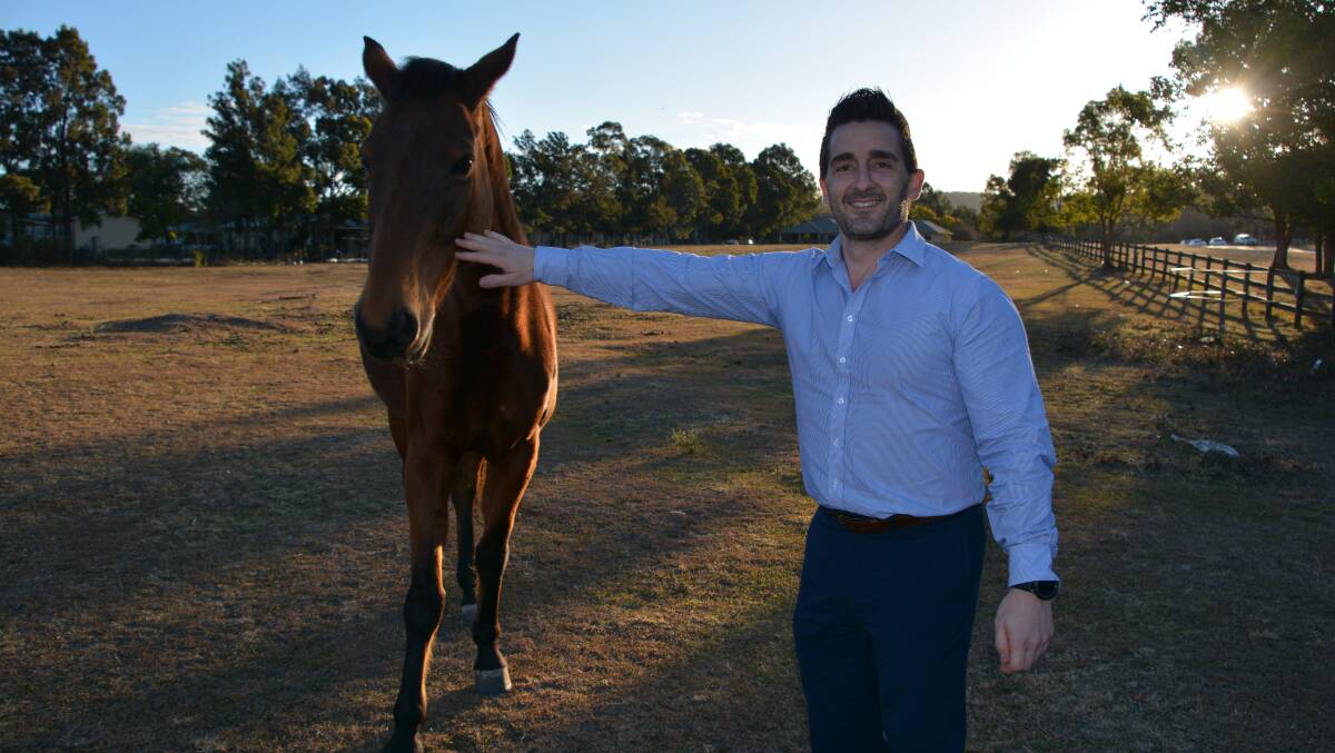 What is now a horse paddock next to Nepean Shores park and the river will become a giant ski slope and ice climbing "esky". Penrith developer Peter Magnisalis said he got "tourist" zoning on his land sooner than he expected.