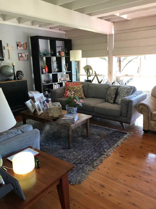 A Before photo of a home in Faulconbridge using Lisa Howell's styling.