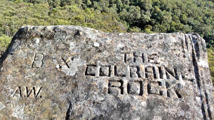 Are they the mysterious carvings of a patient from a former TB ward at Wentworth Falls? It's a question that has baffled numerous historians in the Mountains.