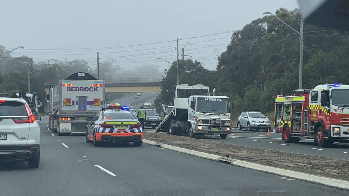 Wentworth Falls accident causes delays: The accident has occurred on an extremely misty morning in the Upper Mountains on November 10 with visibility very low.