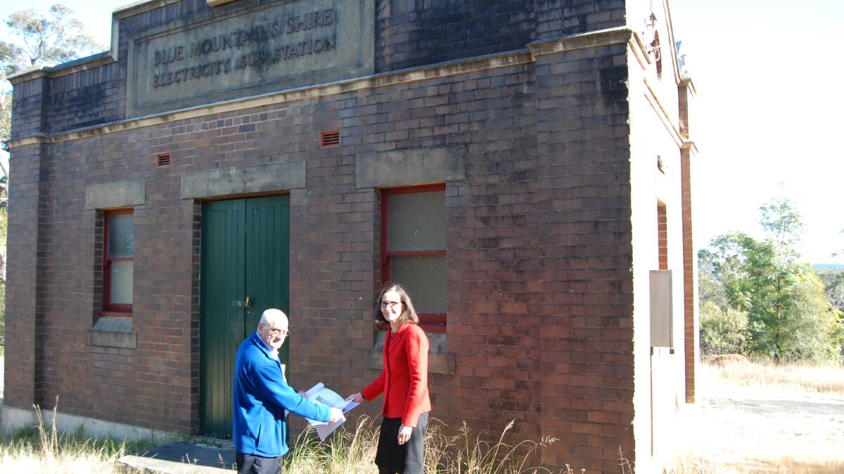Check out the plans:This heritage-listed electricity sub station at Lawson will remain and become a waiting room in the new $2 million dollar paediatric centre which was given the green light last month. Crs Van der Kley and Hollywood backed the idea.