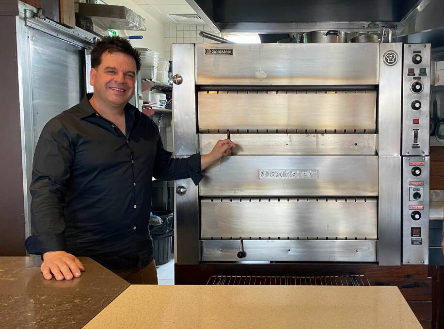 Pizza pedigree: Joel Tropiano, from Monte's Pizza at Blaxland gives lessons in pizza making this month online in Love local lessons: .