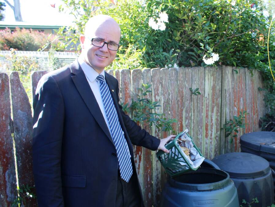 Mayor Mark Greenhill said the launch of the compost hub, with support from the local community, could result in significant volumes of food waste being diverted from local landfill.