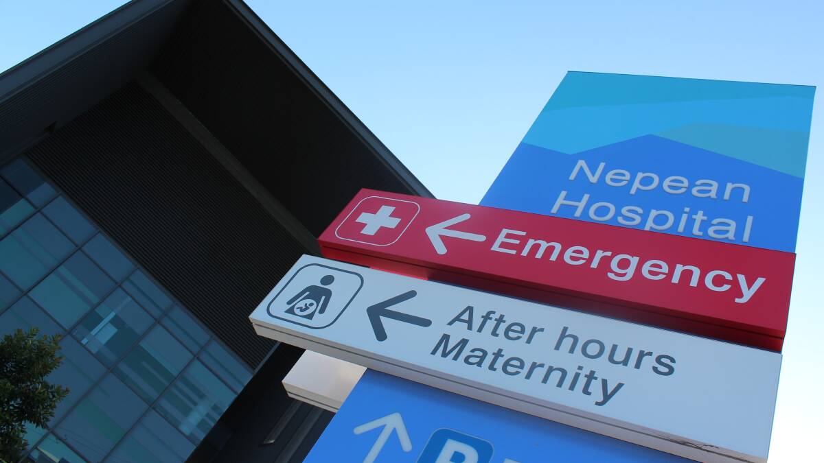 Nepean, Katoomba hospital emergency waiting times