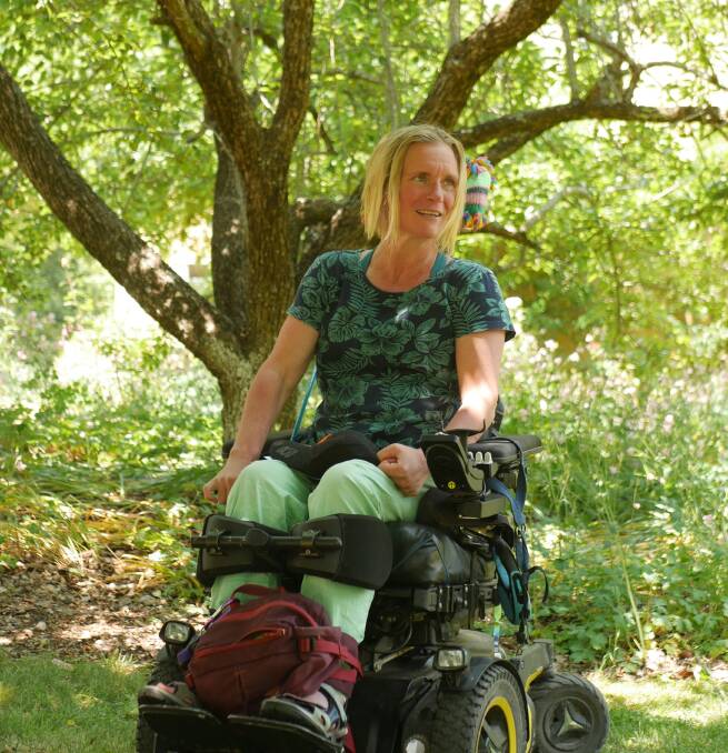 Help with her memoir: The new wheelchair accessible building could mean writers like Sarah-Jane Staszak of Blackheath may access Varuna's residential writing program and have the elusive time and space to write, as well as access to mentors and the writing community.