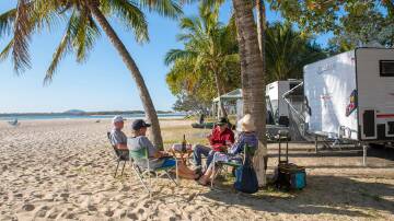 Holidaying by the beach doesn't have to break the bank. Picture Sunshine Coast Holiday Parks