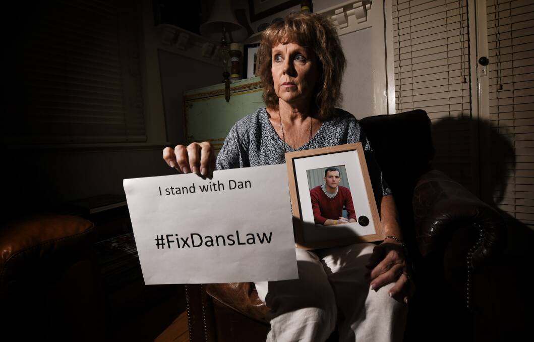 FIX IT: Lucy Haslam is appalled with Dan's Law and wants the nation to rally for easier cannabis access. Photo: Gareth Gardner 200219GGE02