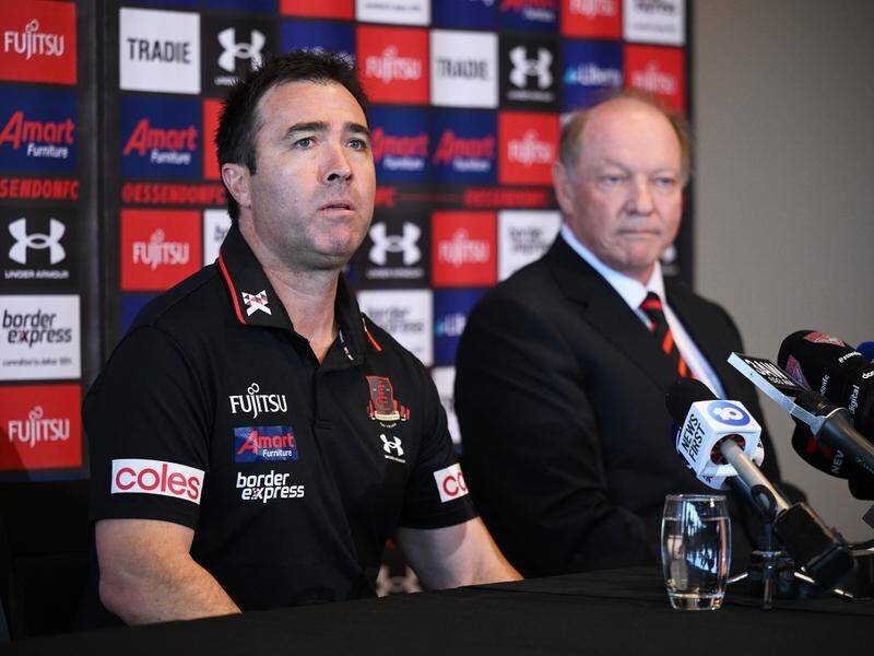 Brad Scott says he's well prepared for the challenges he'll face in his new job as Essendon coach. (James Ross/AAP PHOTOS)