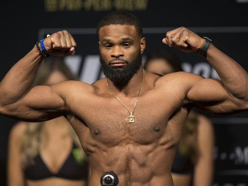 Tyron Woodley will be on the card for one of the UFC return contests in Las Vegas next month.