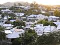 Brisbane's home prices are now second only to Sydney's, with many people under housing pressure. (Dave Hunt/AAP PHOTOS)