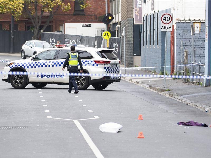 One man is dead and another in a critical condition after a drive-by shooting in Melbourne.