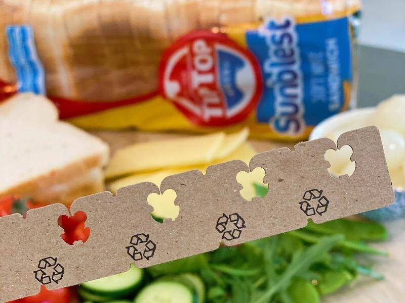 Tip Top has introduced recyclable cardboard bread tags in South Australia.