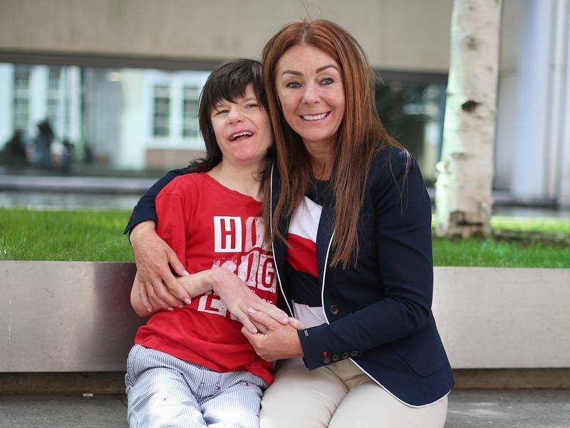UK mum Charlotte Caldwell (R) has been granted leave to use medical cannabis oil for her son Billy.