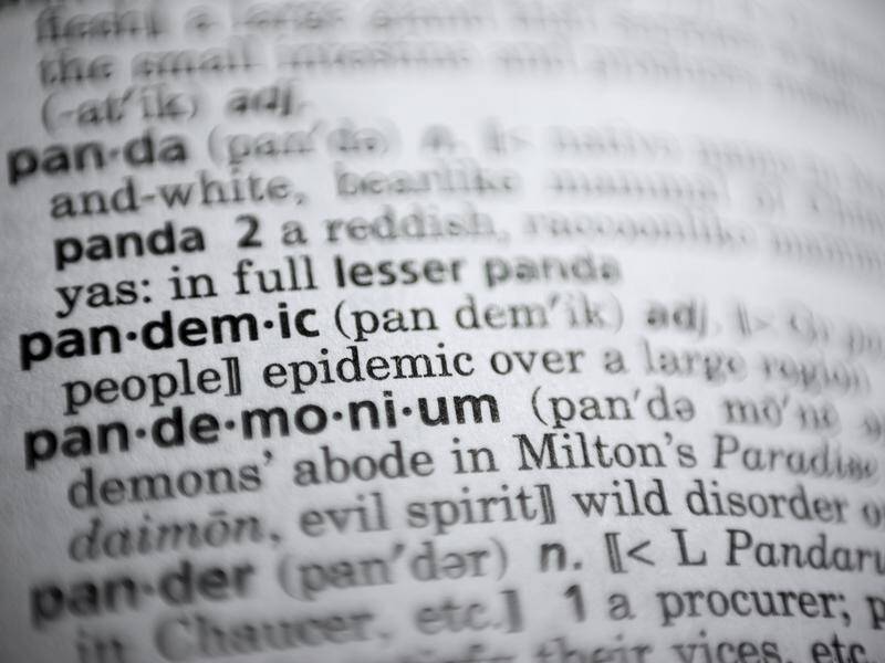 Merriam-Webster revealed "pandemic" as its top word of a year dominated by the spread of COVID-19.