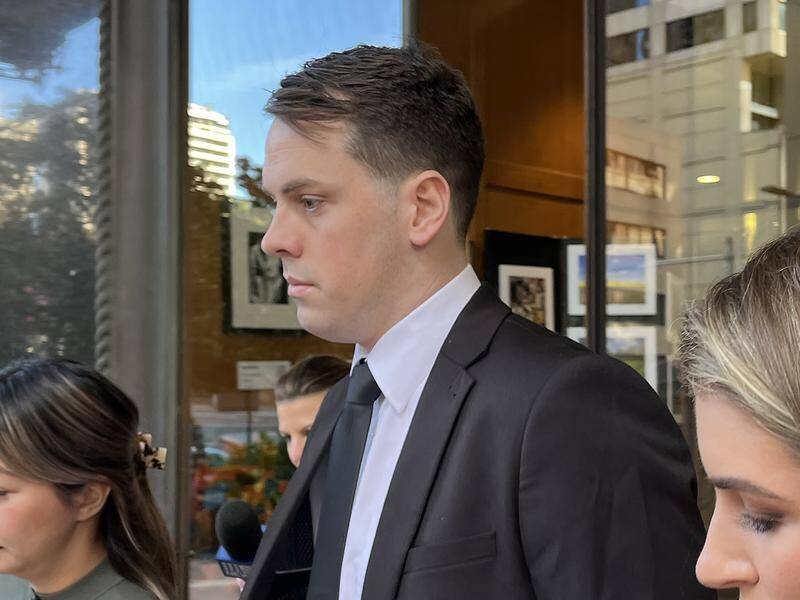 Constable Joshua Wootton has had charges of stalking and accessing restricted data dismissed. (Jacob Shteyman/AAP PHOTOS)