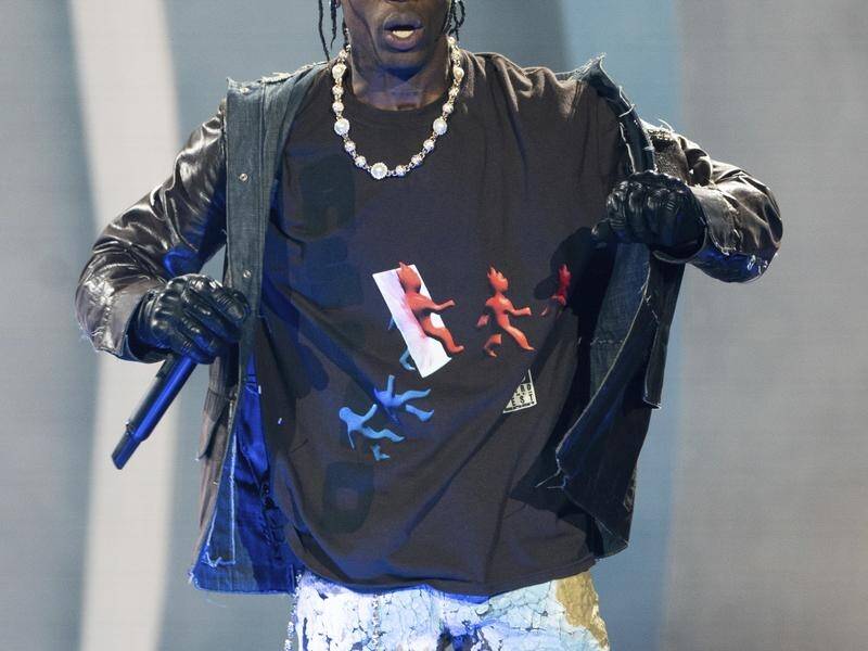 Rapper Travis Scott is 'devastated' by the crushing death of eight people during his concert.