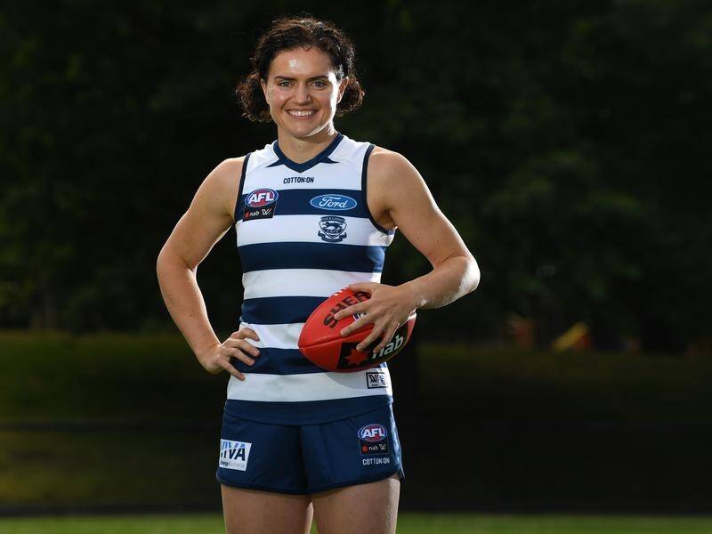 Meg McDonald has been retained as Geelong captain for the 2022 AFLW season.